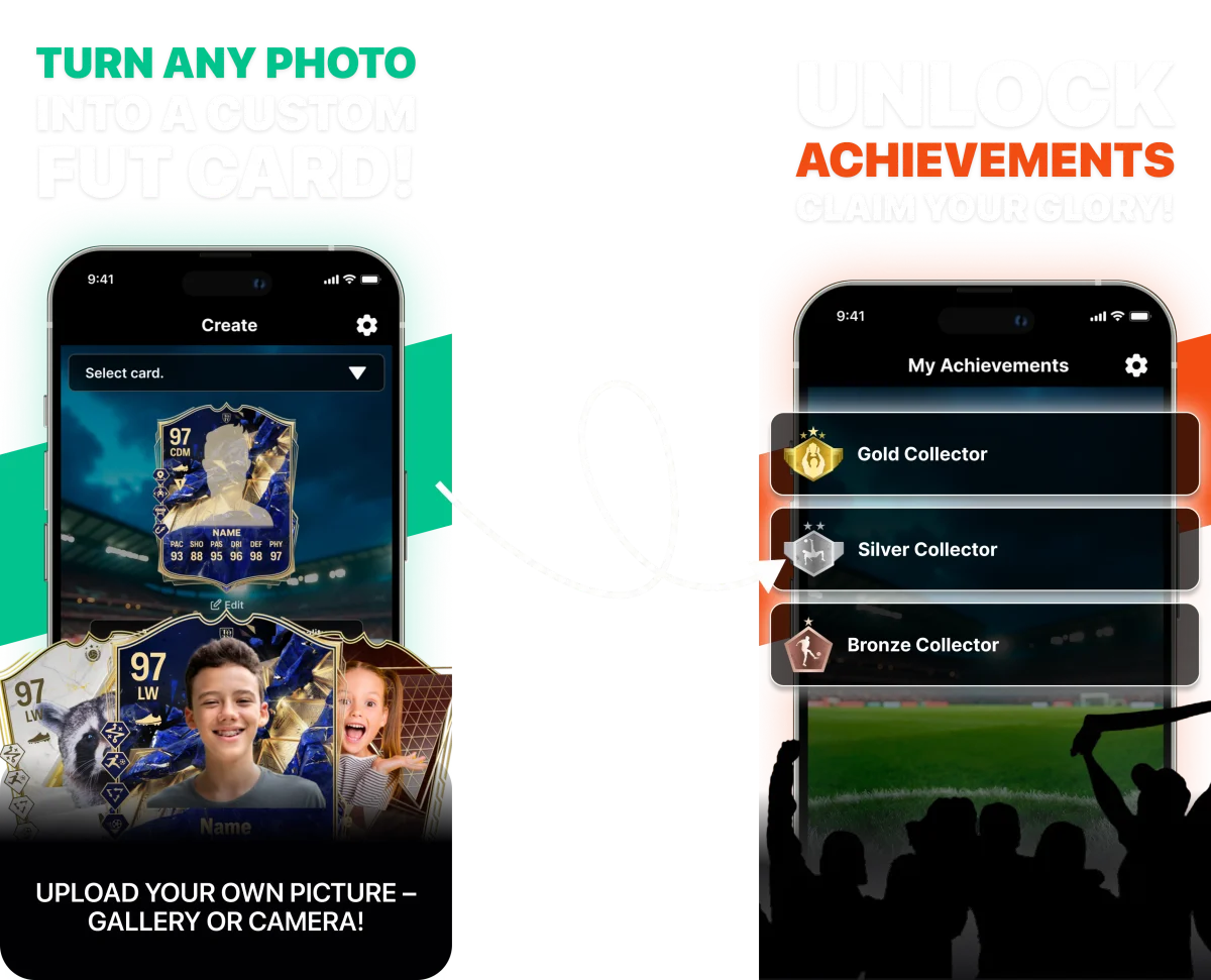 FUT Card Creator Features - Formation Editor and Scanner
